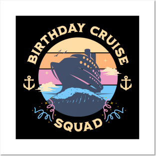 Birthday Cruise Squad Posters and Art